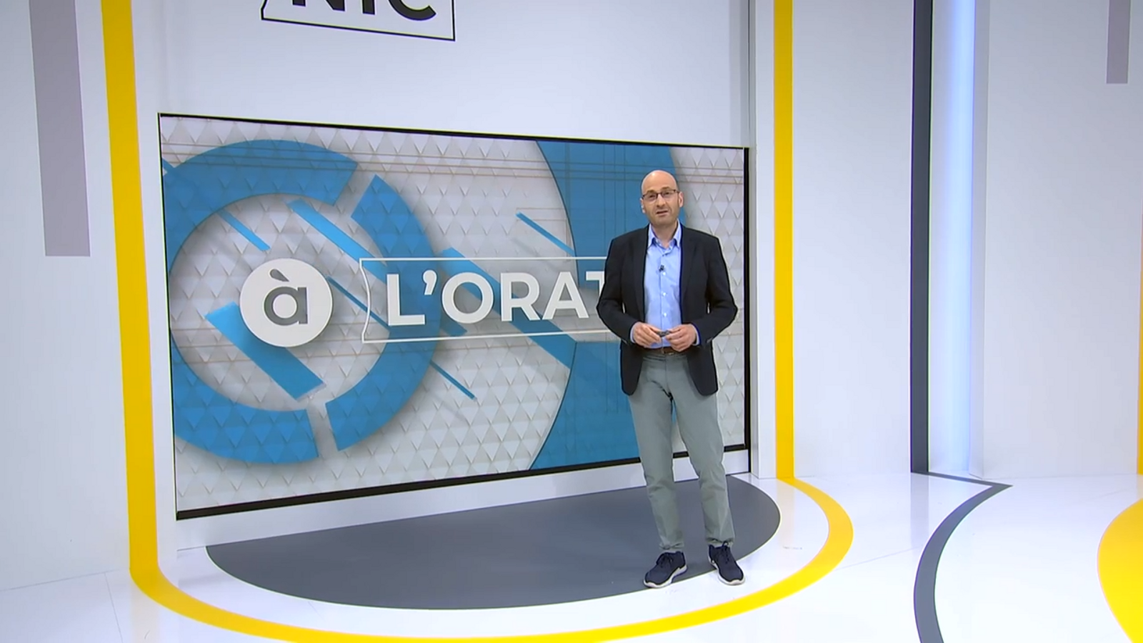 Joan Carles Fortea en l'oratge de l'Informatiu nit 02.07.2021
