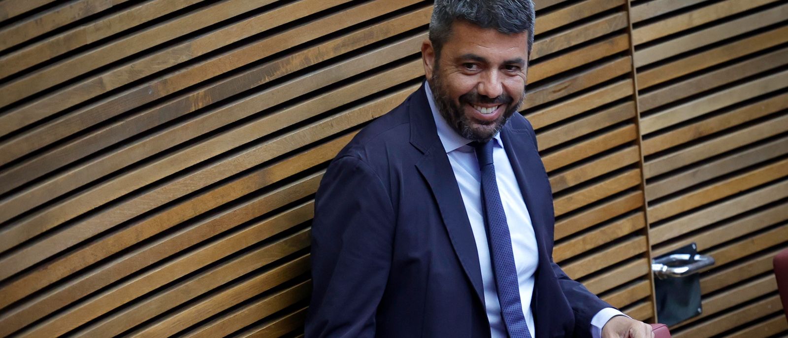 Carlos Mazón arriba a les Corts este dimecres