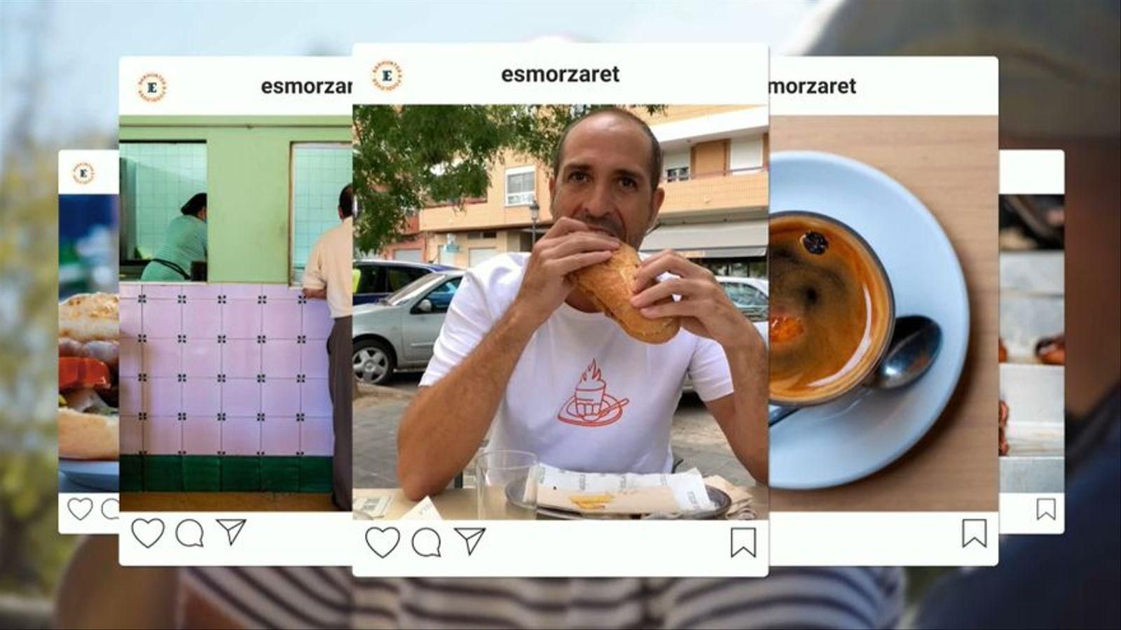 El compte d'@esmorzaret en Instagram té més de 18.000 seguidors