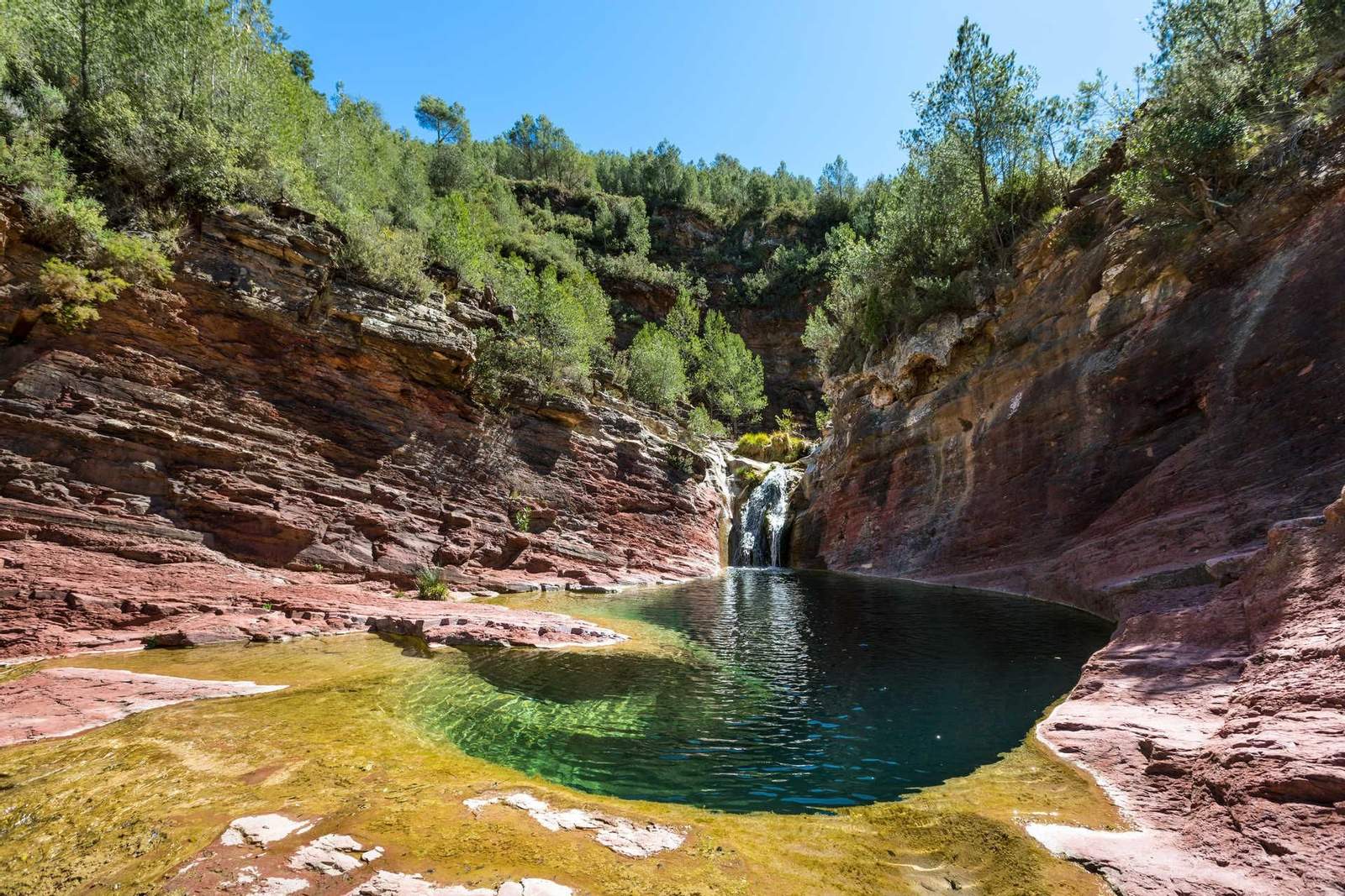Piscina fluvial del riu Aiòder, Fonts d'Aiòder (Alt Millars)