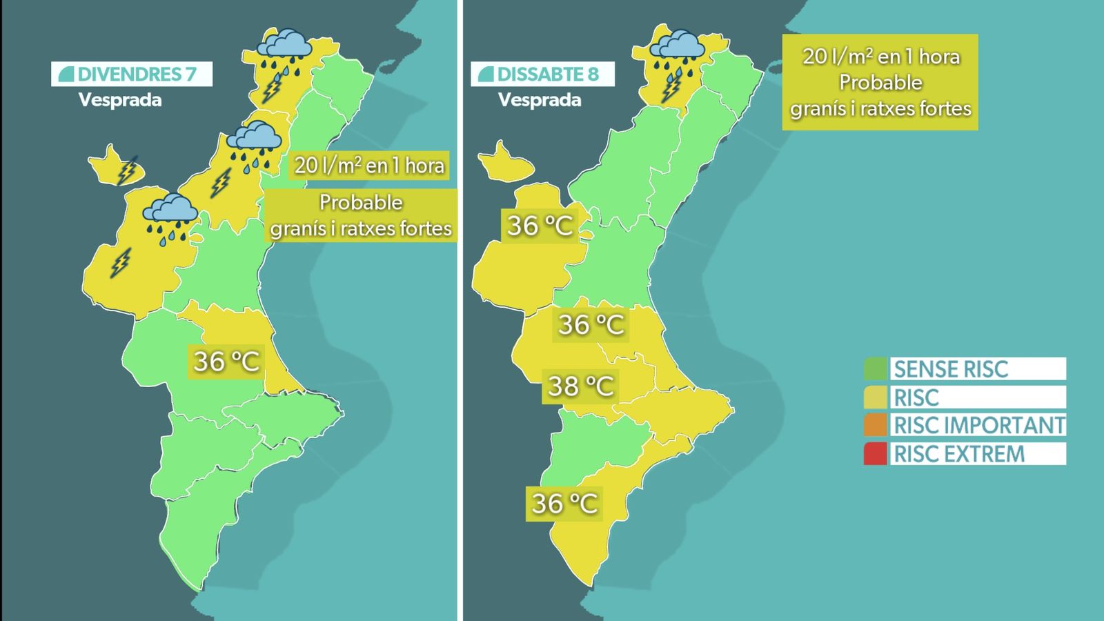 AVISOS DIVENDRES I DISSABTE