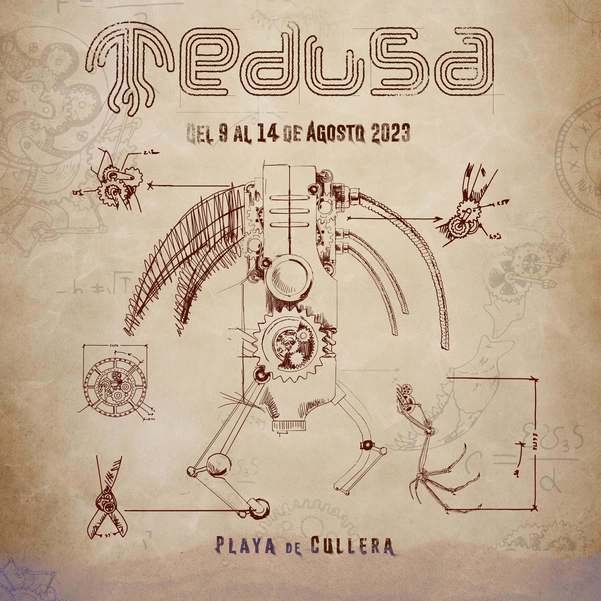 Cartell promocional del Medusa Sunbeach Festival per a 2023 Cartell promocional del Medusa Sunbeach Festival per a 2023