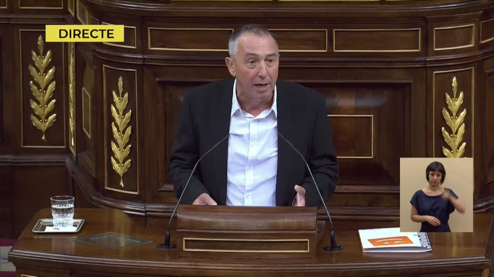 23.07.2019 | Intervenció de Joan Baldoví en el debat d'investidura de Pedro Sánchez