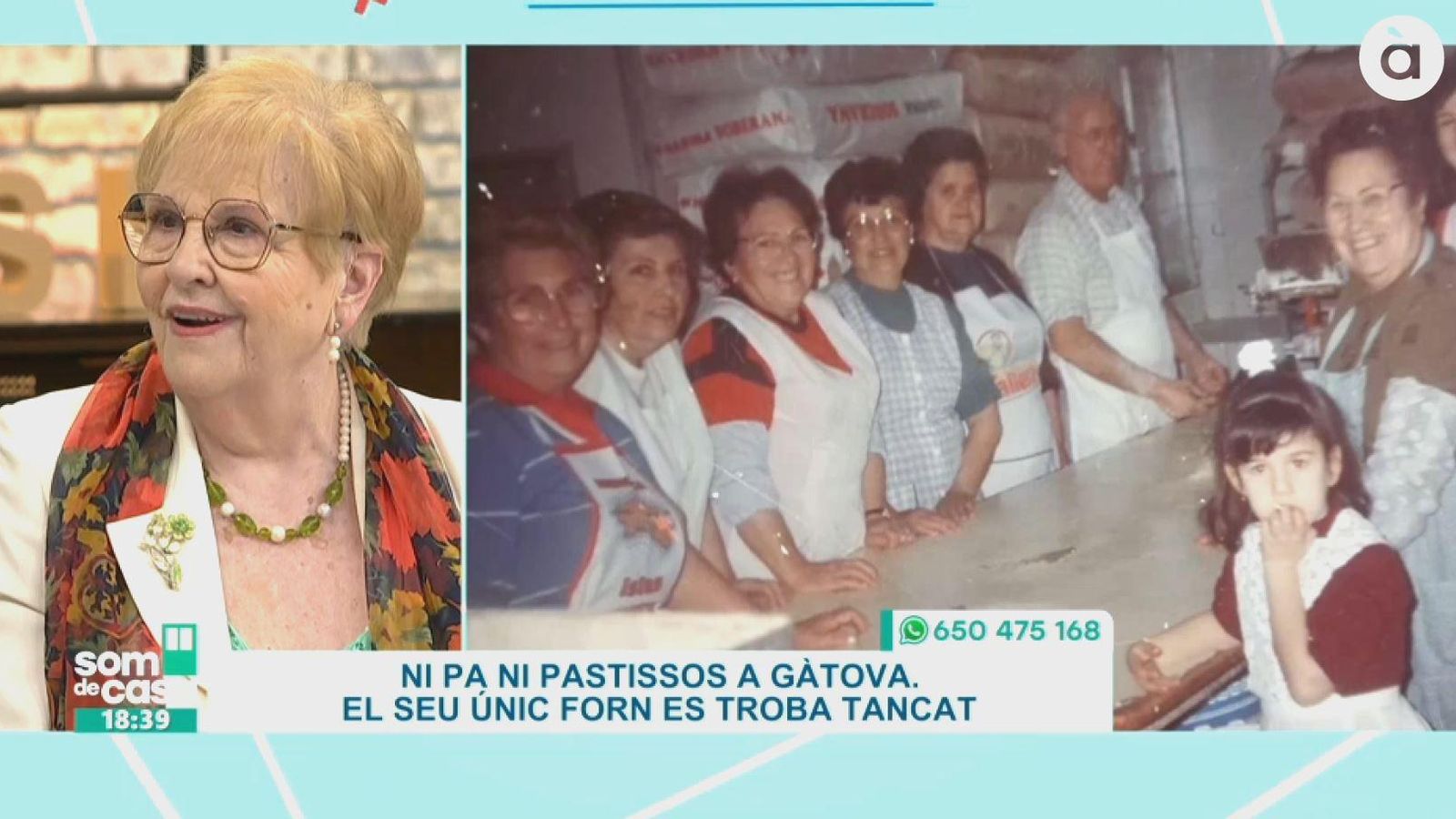 'Som de casa' acull la crida de Gàtova per a reobrir el seu forn