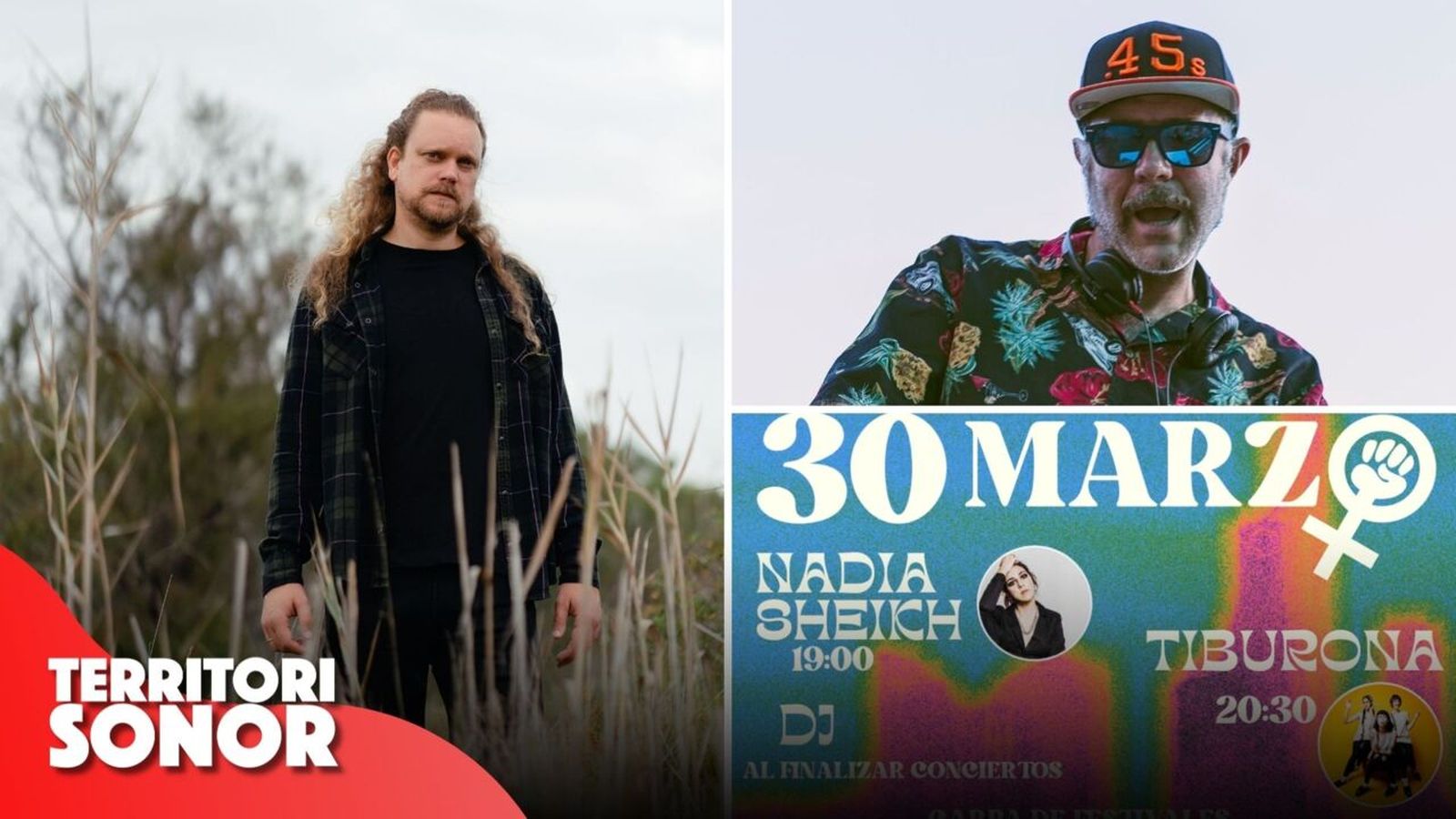 27.03.2024 | IMGL, DJ Fonki Cheff, "33 revolucions per a canviar el món", i Nadia Sheikh i Tiburona en concert