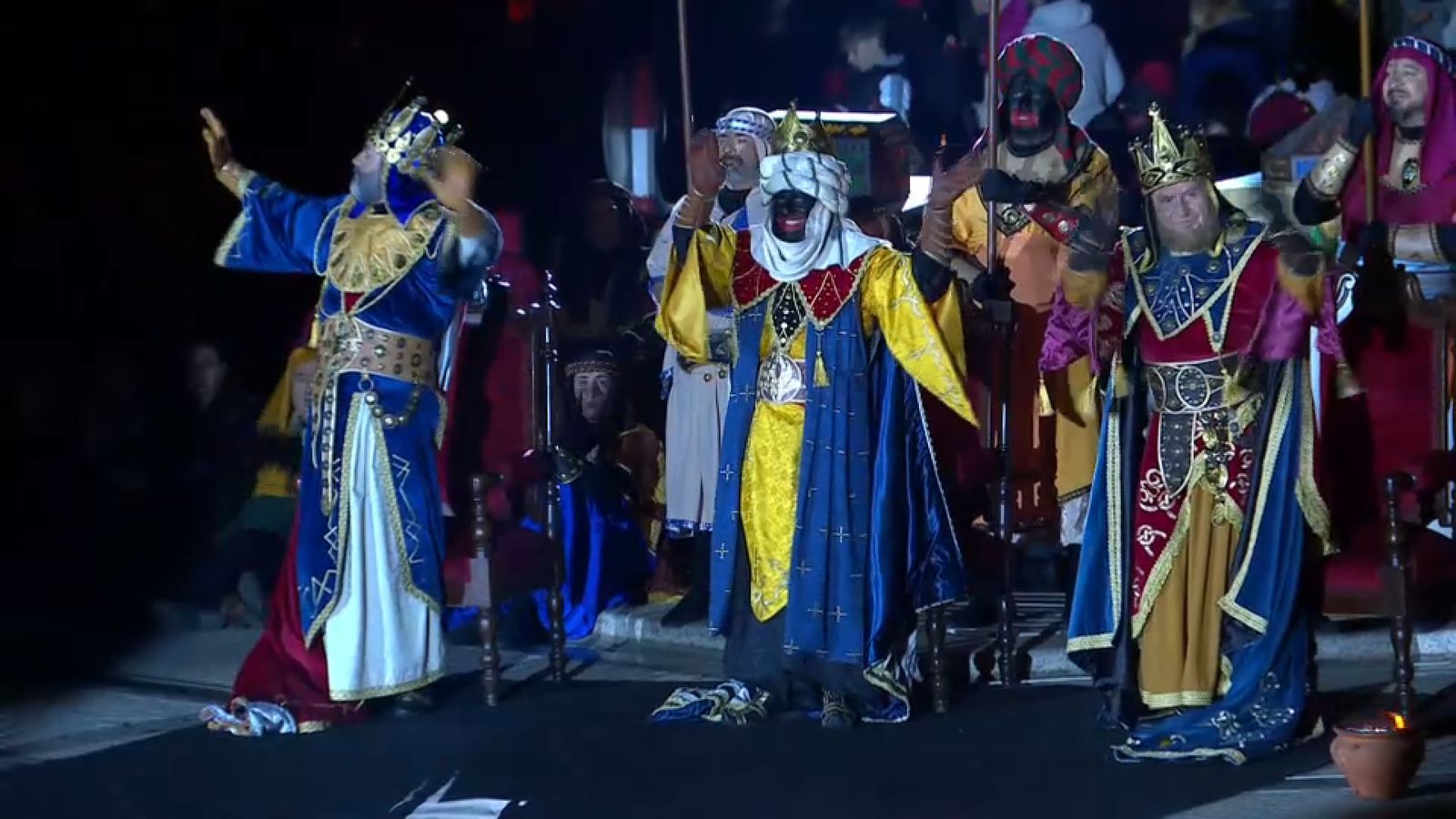 Els Reis d'Orient en la cavalcada d'Alcoi