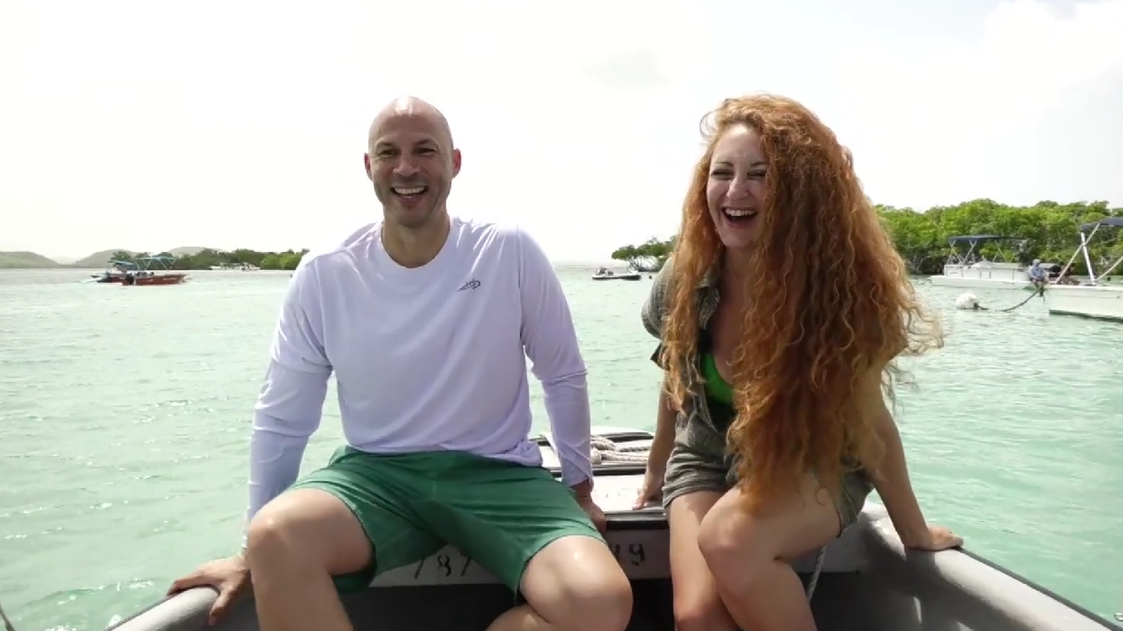 Amb la castellonenca Isabel Fabregat visitarem els cais de La Parguera