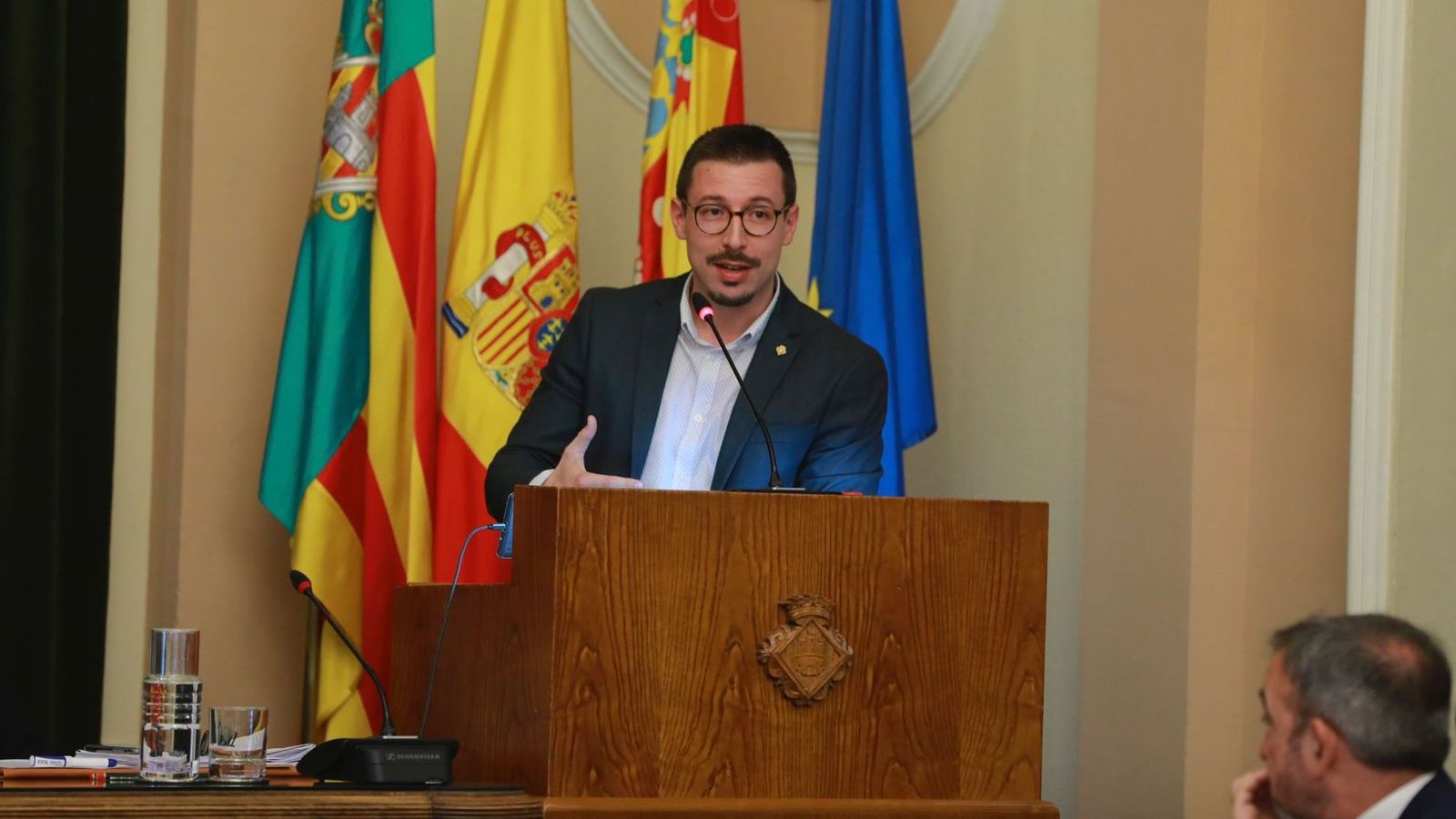 Alberto Vidal, portaveu adjunt de Vox a l'Ajuntament de Castelló