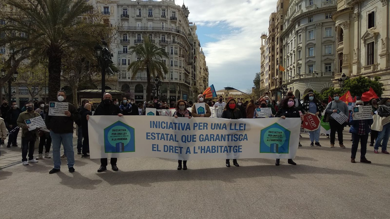 Protesta llei habitatge