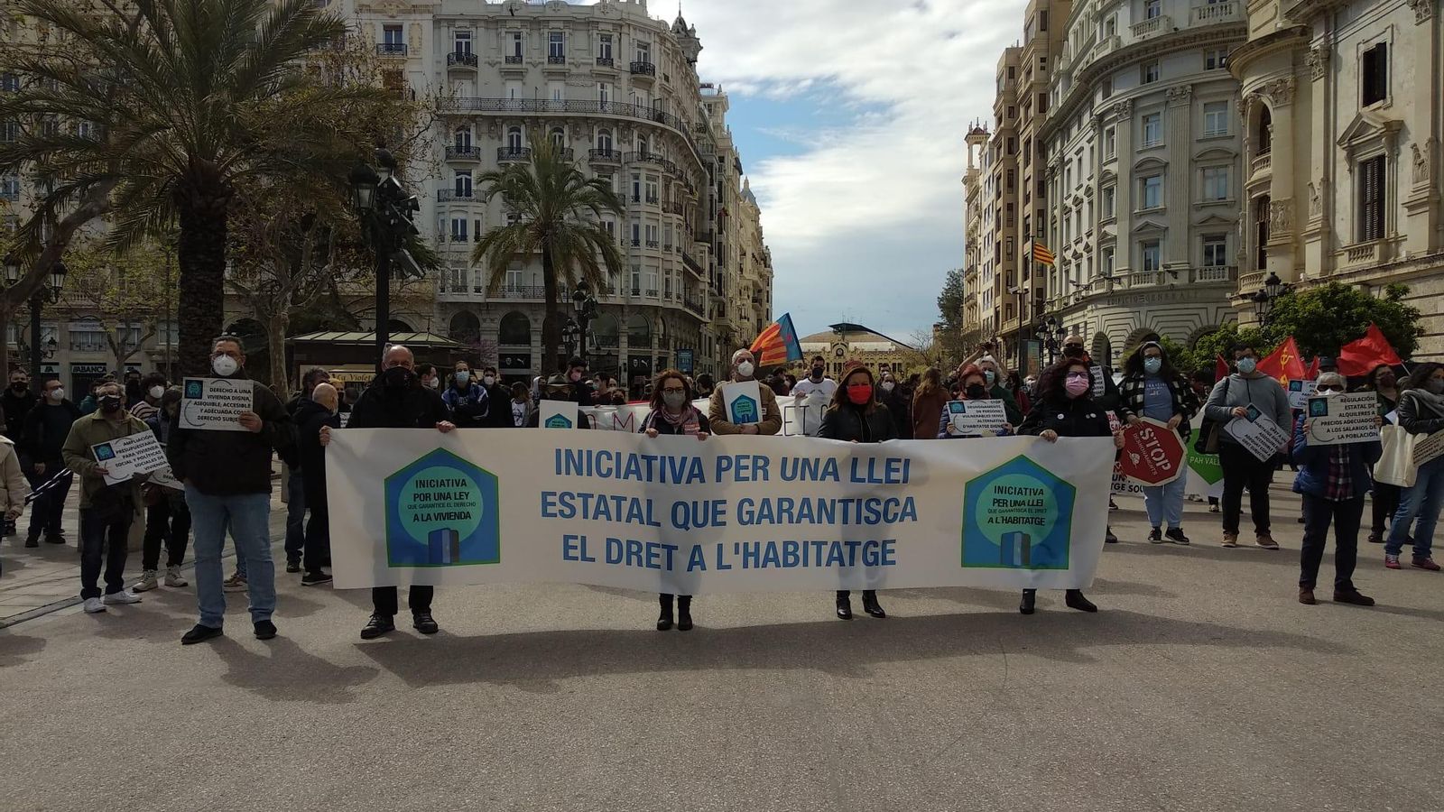 Protesta llei habitatge