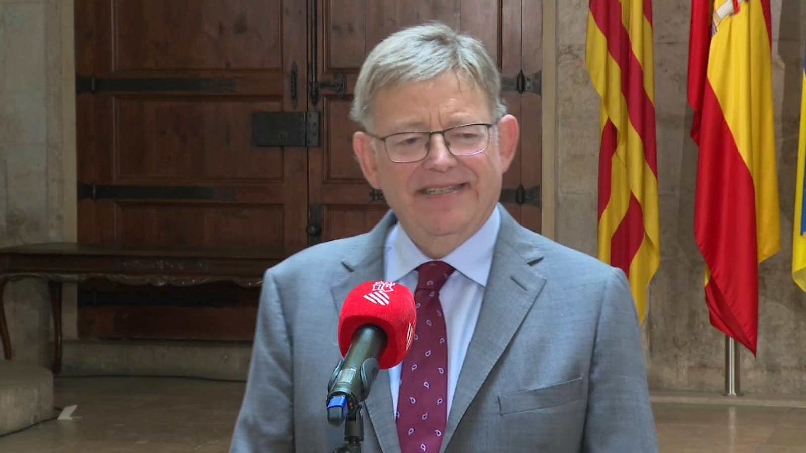 El cap del Consell, Ximo Puig