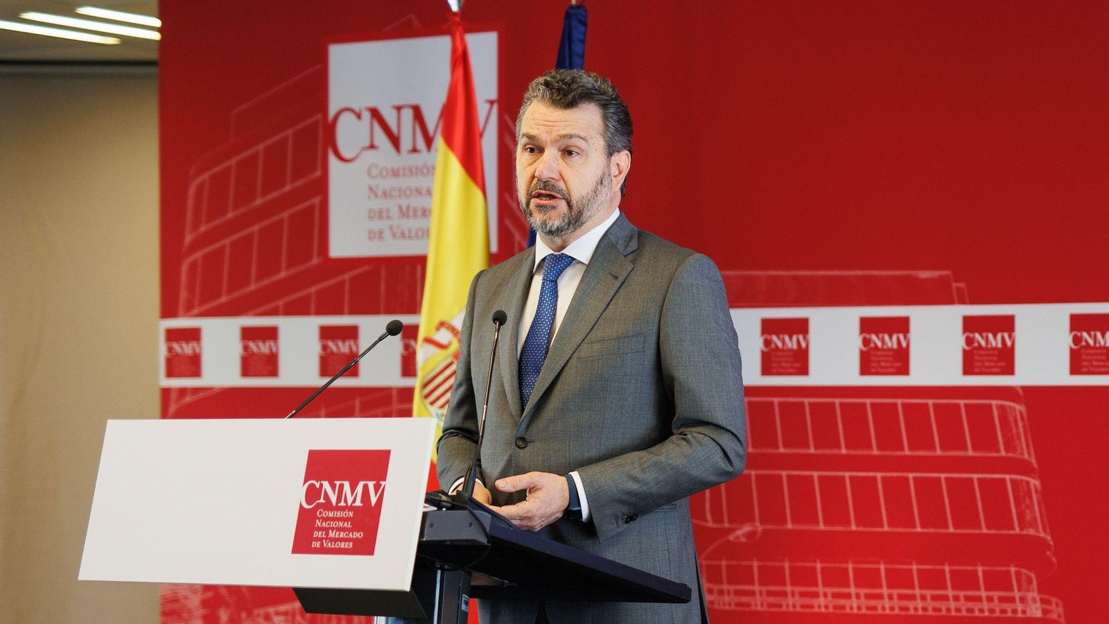 El president de la CNMV, Rodrigo Buenaventura, a Madrid