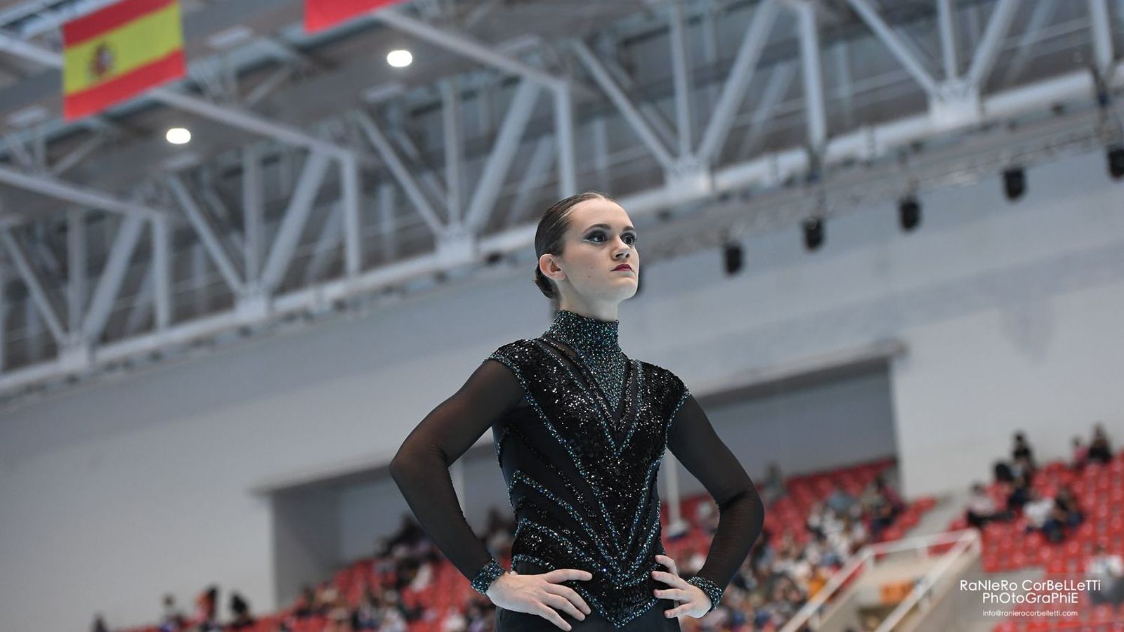 Andrea Silva, durant la seua actuació