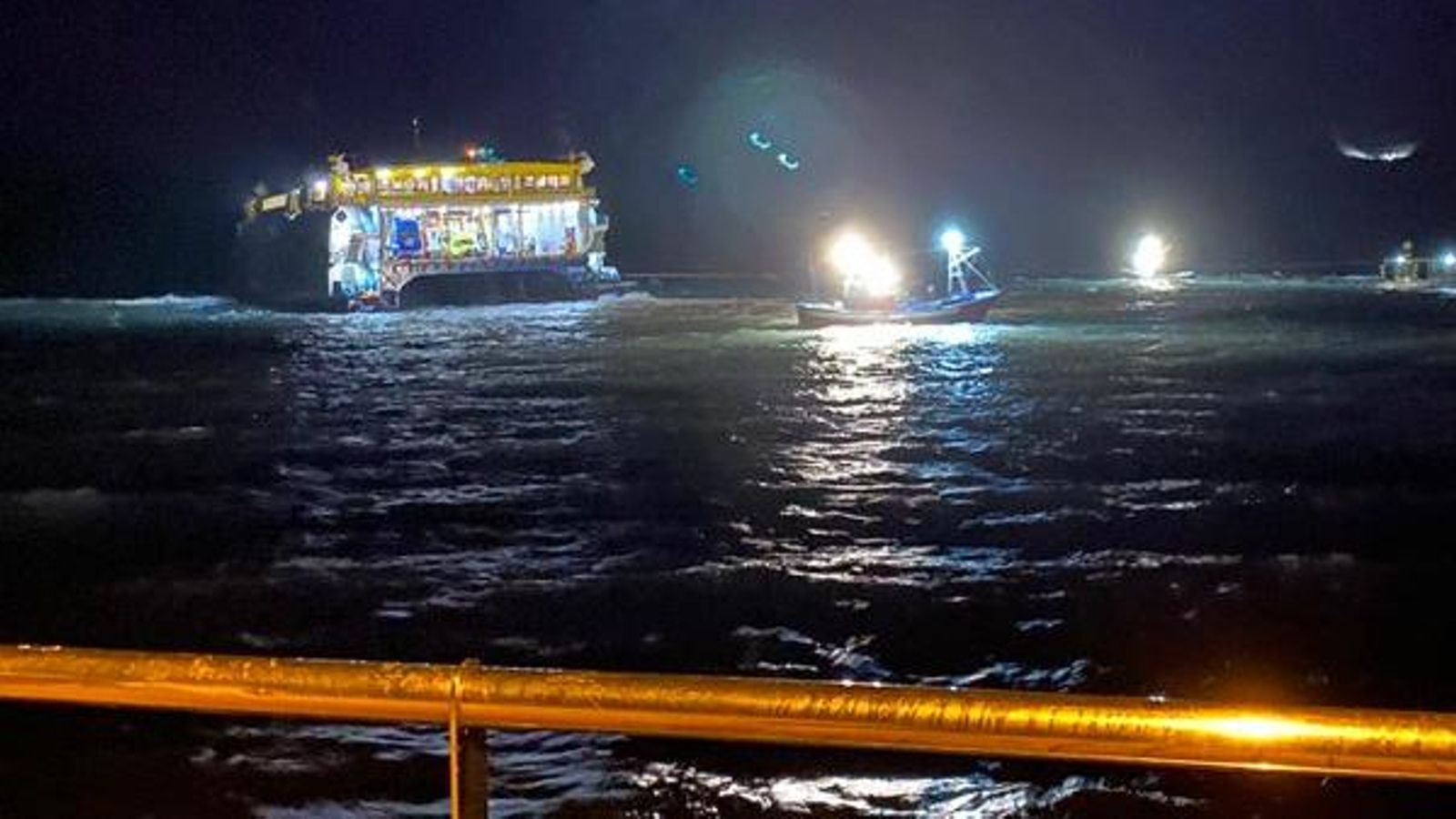 El Bentago Express en una imatge facilitada pel Capítol de Gran Canàries