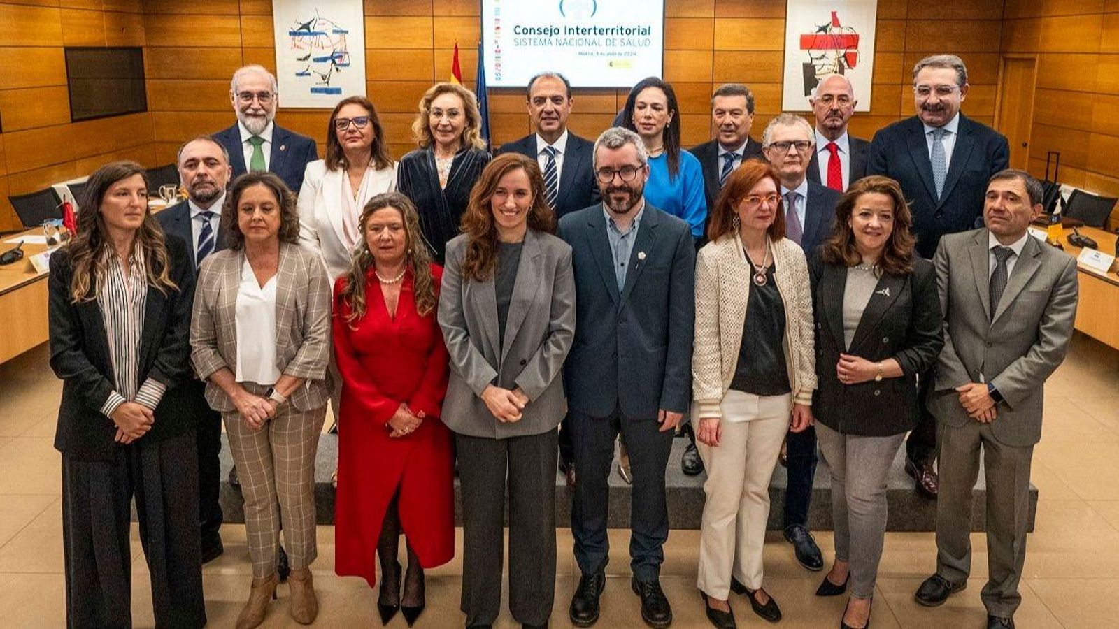 Membres del Consell Interterritorial del Sistema Nacional de Salut que es reunix este divendres