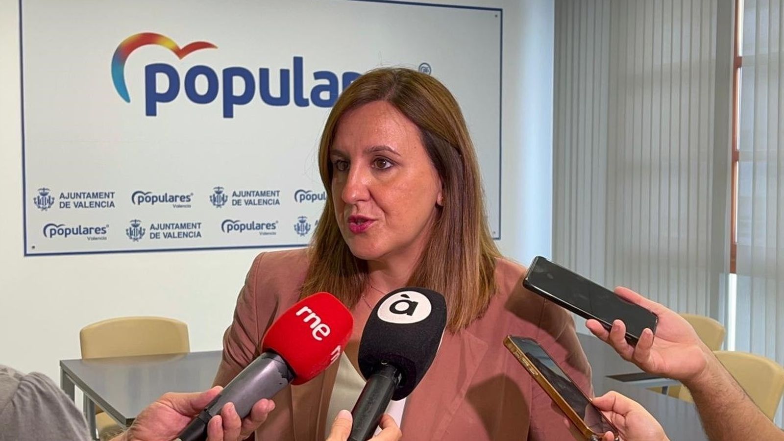 La portaveu del PP a l'Ajuntament de València, en una imatge recent