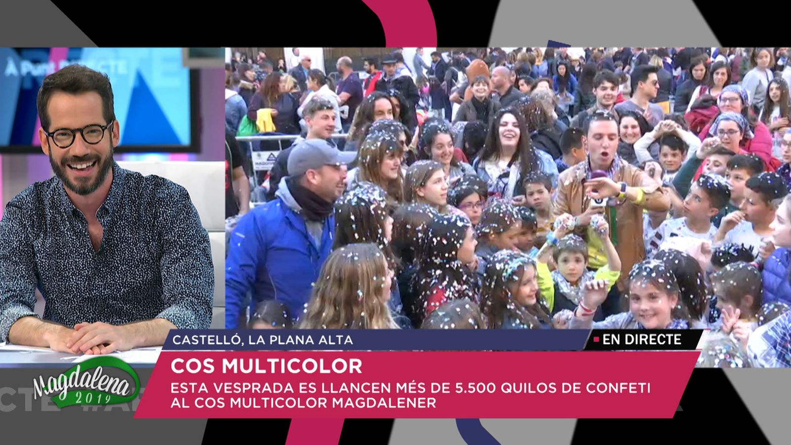 La Magdalena multicolor