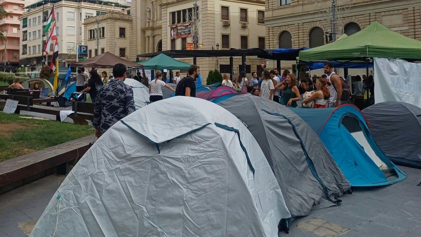 Acampada d'Alacant, este diumenge