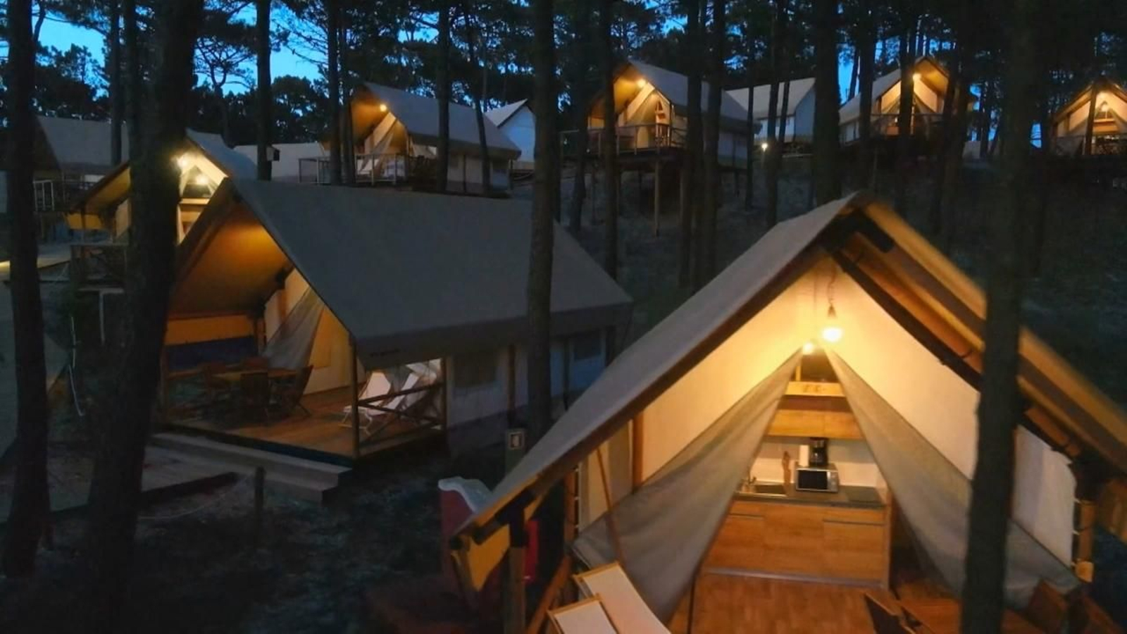 Imatge del projecte d'un càmping de luxe de grans dimensions prop de la Marjal de Gandia