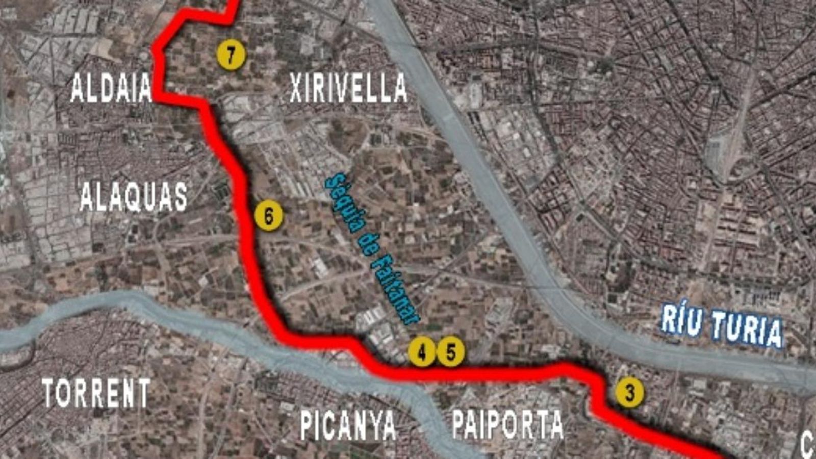 L'objectiu d'aquesta actuació és millorar la connectivitat entre Paiporta, Picanya, Xirivella, Torrent, Alaquàs i Aldaia