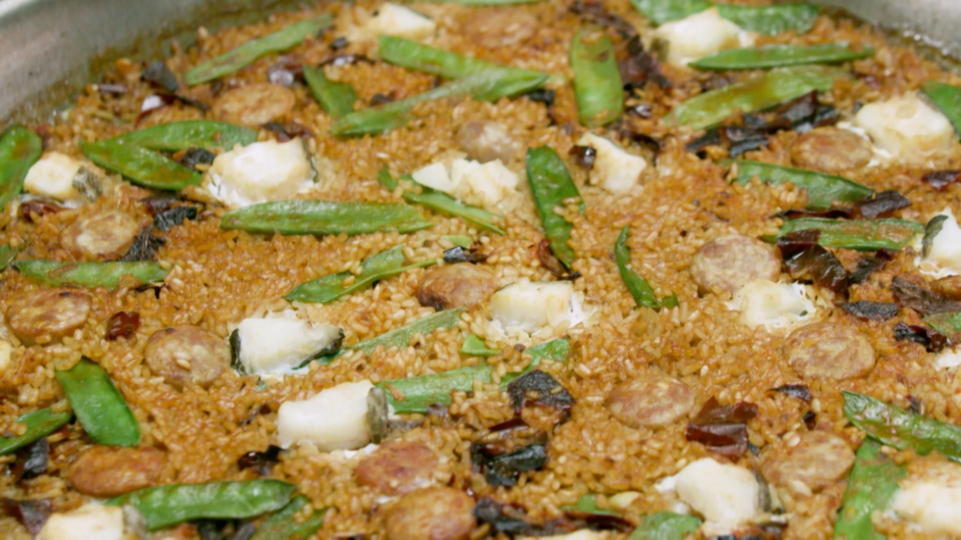 Paella de pericana Paella de pericana