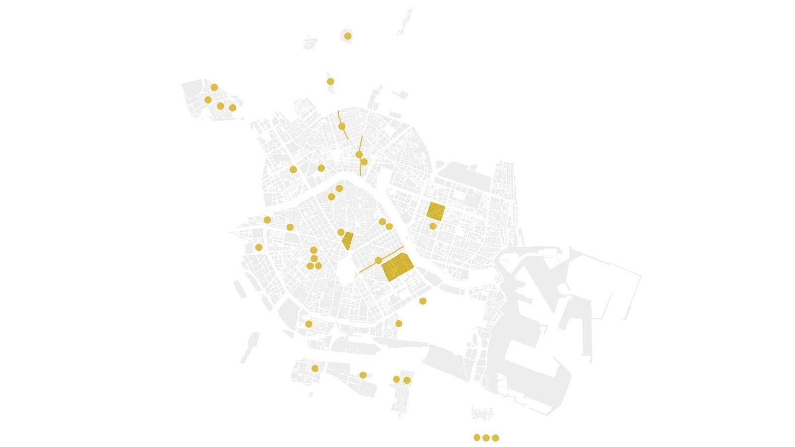 Mapa de València amb el projecte de superilla Mapa de València amb el projecte de superilla