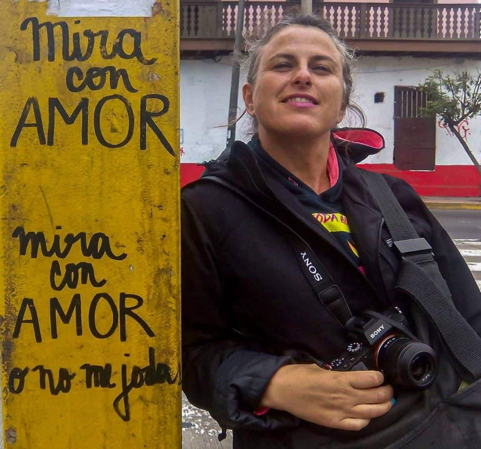 La fotoperiodista Eva Máñez, autora d’algunes de les últimes fotografies d’Alejandra Soler.