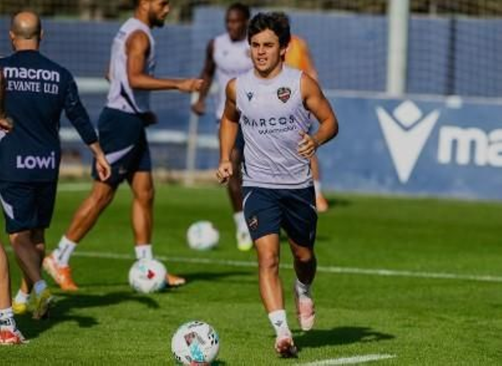 Entrenament del Llevant UD