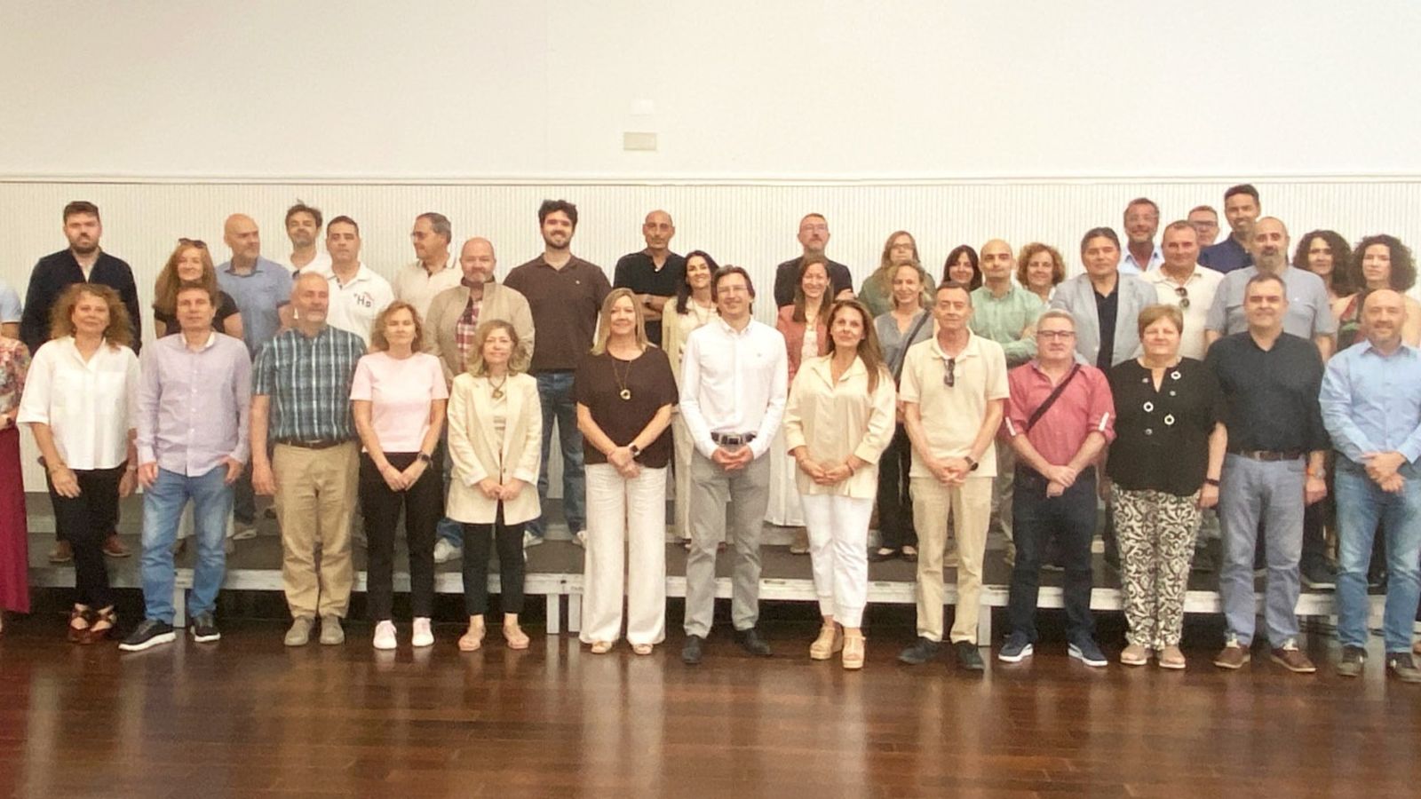 Una foto de la trobada