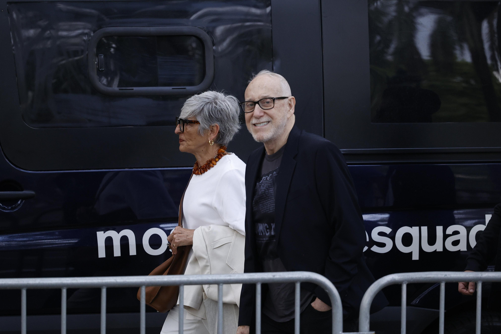 El productor televisiu i membre del grup Trinca, Josep Maria Mainat, i l'advocada Olga Tubau