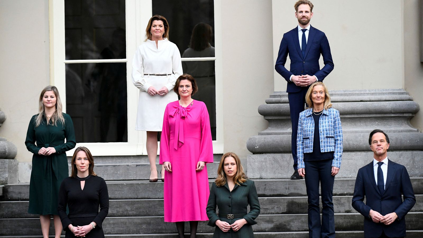 Imatge d'arxiu de la presentació de l'executiu de Països Baixos