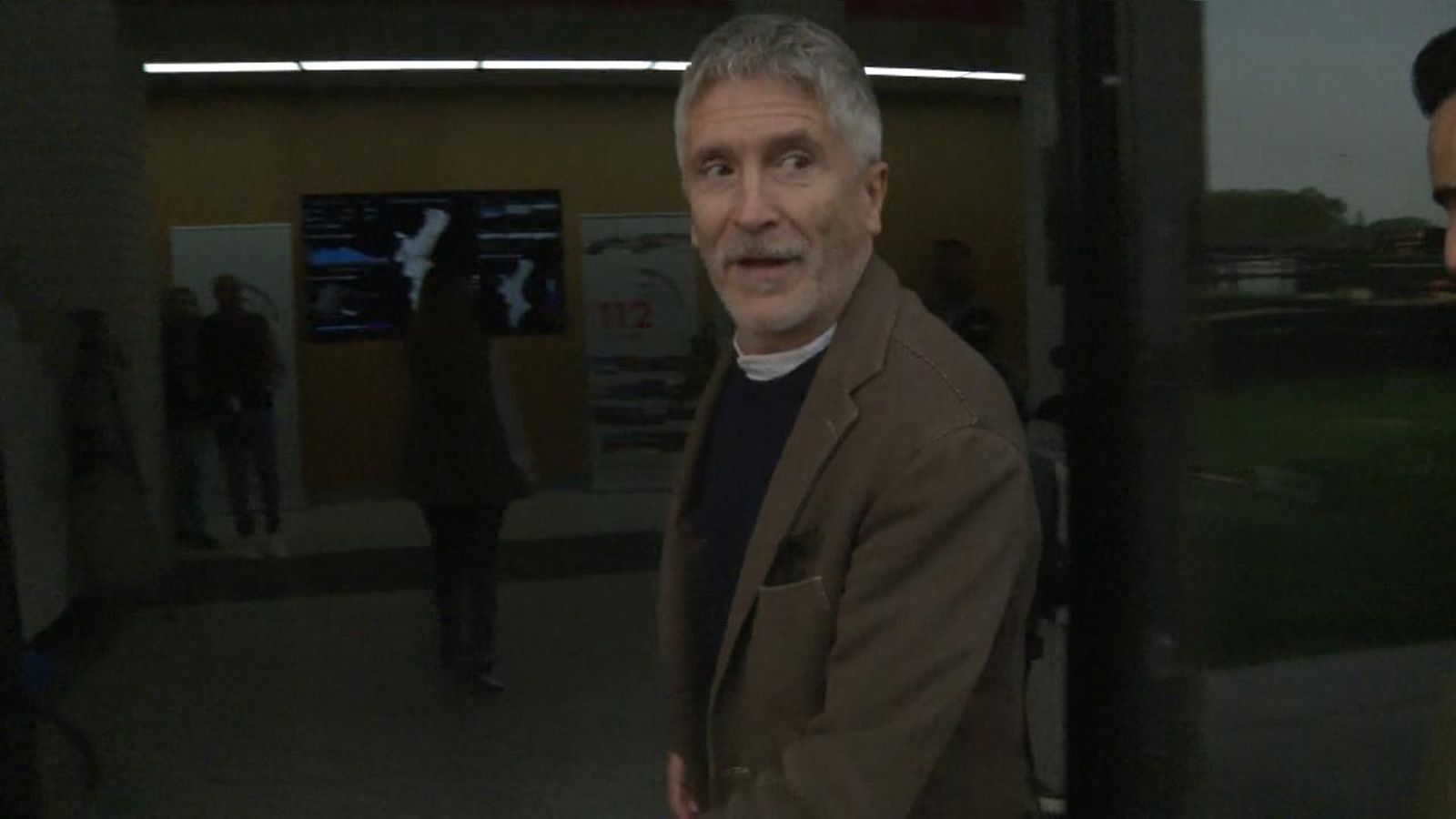 Les reaccions al ple de divendres de Marlaska i Camarero a l'entrada de la reunió del Cecopi de dissabte