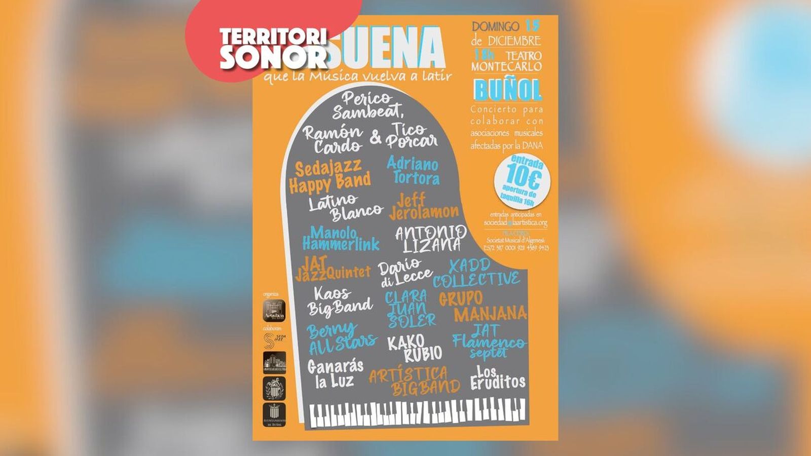 10.12.2024 | La Artística de Bunyol uneix música i solidaritat per Nadal