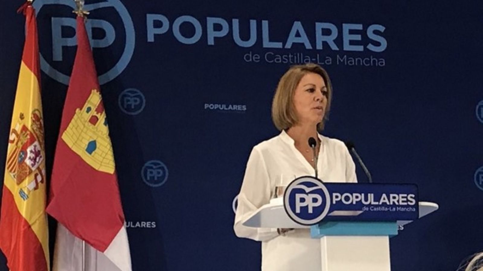 La presidenta regional ha convocat un congrés extraordinari per a triar el nou líder a Castella-la Manxa