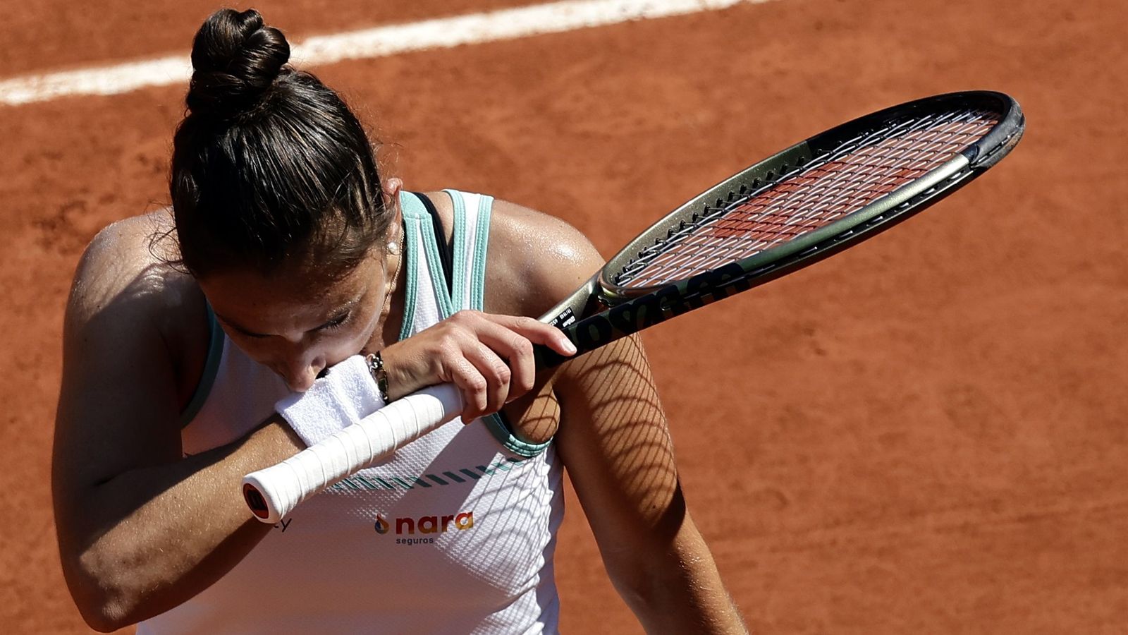 Sara Sorribes perd el seu partit contra Haddad Maia