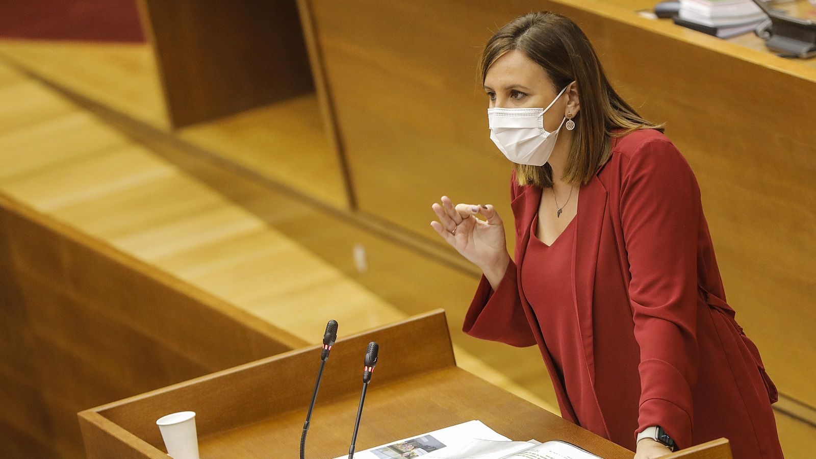 La portaveu del PP en Les Corts, Maria José Catalá