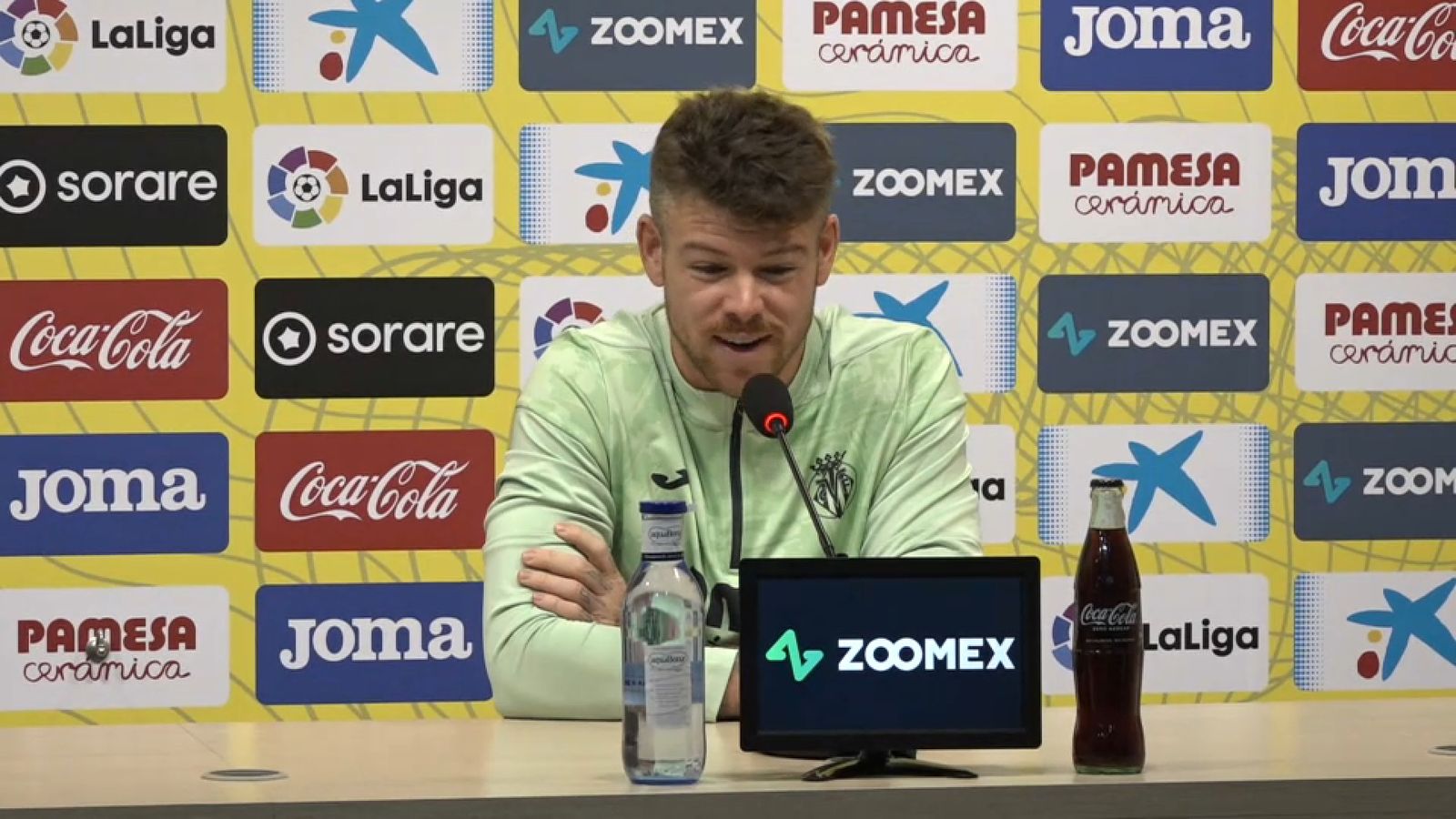El jugador del Vila-real, Alberto Moreno