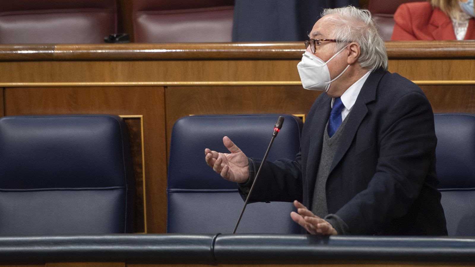 Imatge d'arxiu del ministre d'Universitats, Manuel Castells