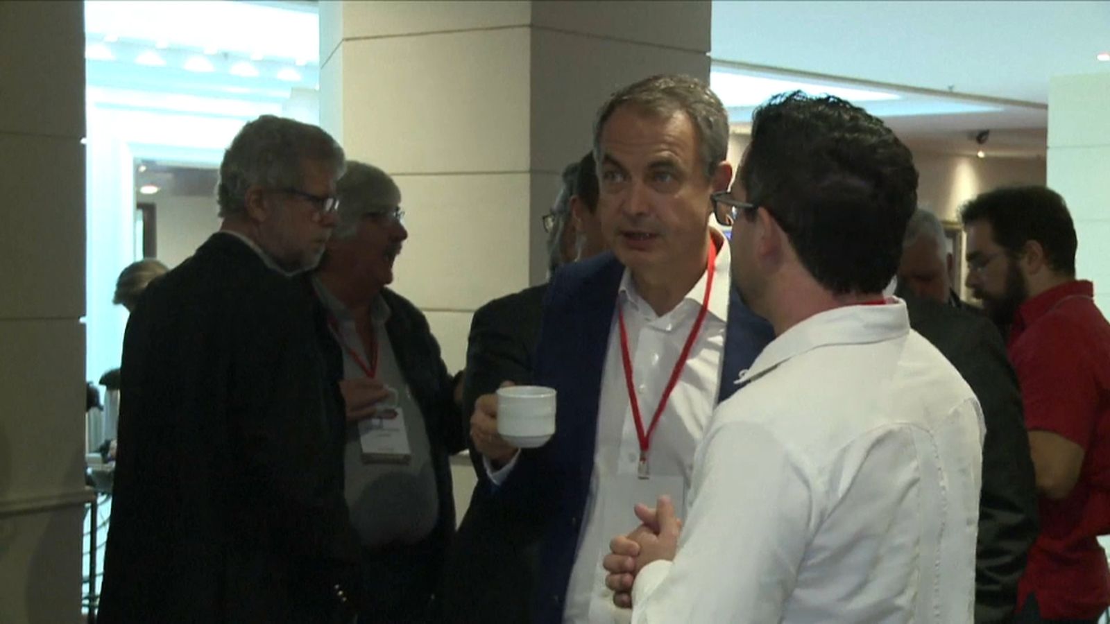 Zapatero, a Sao Paulo, per a donar suport al partit de Lula