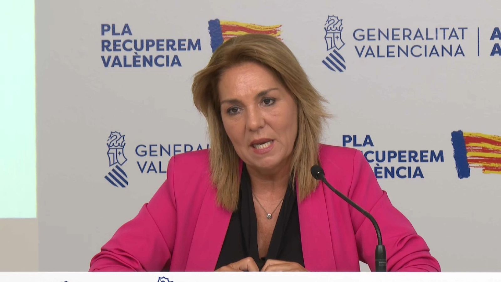 La vicepresidenta del Consell Susana Camarero