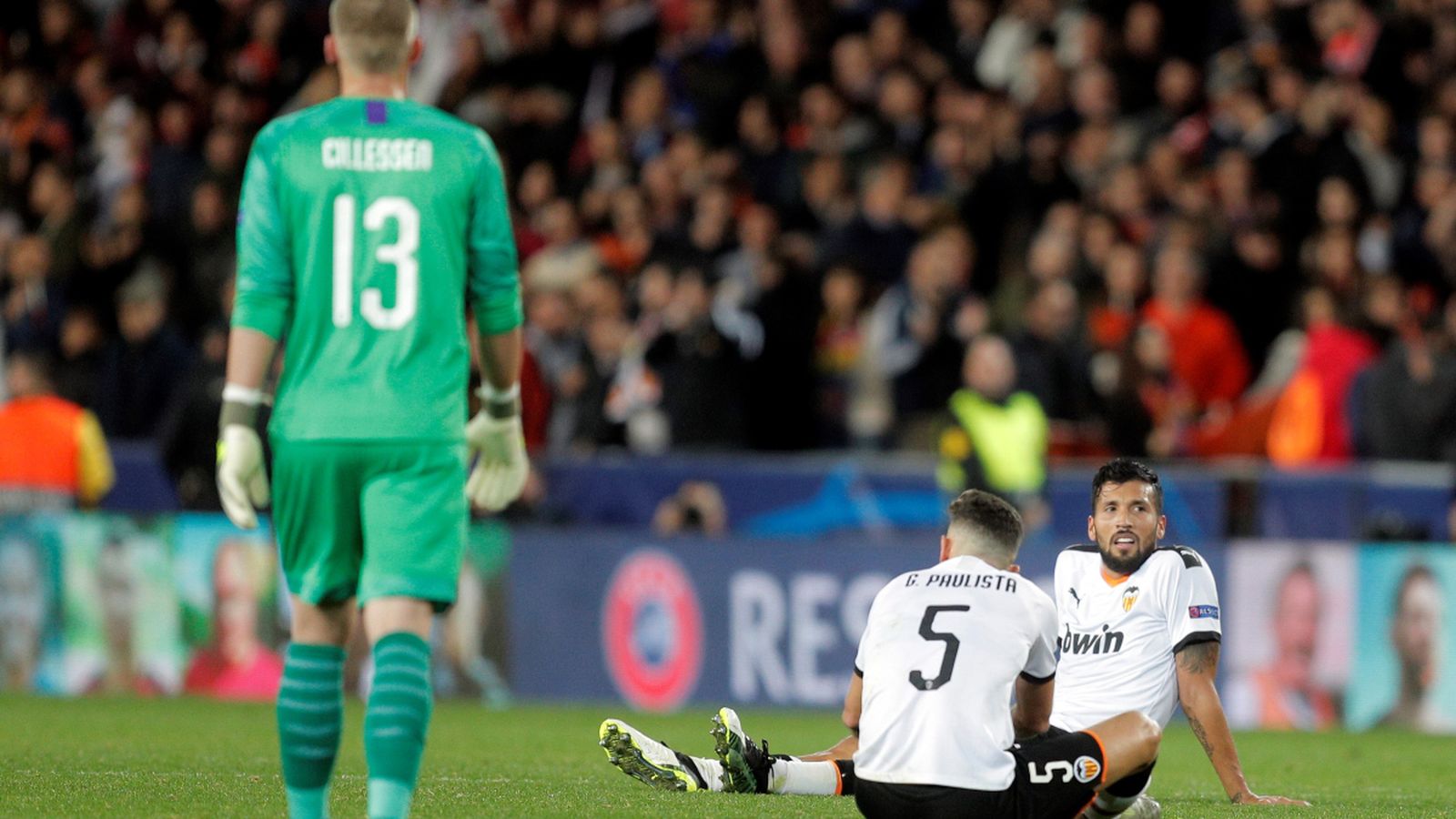 El València s'ha buidat contra el Chelsea