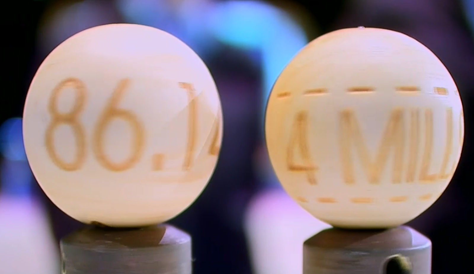 Les boles del premi de la grossa de Nadal 2021