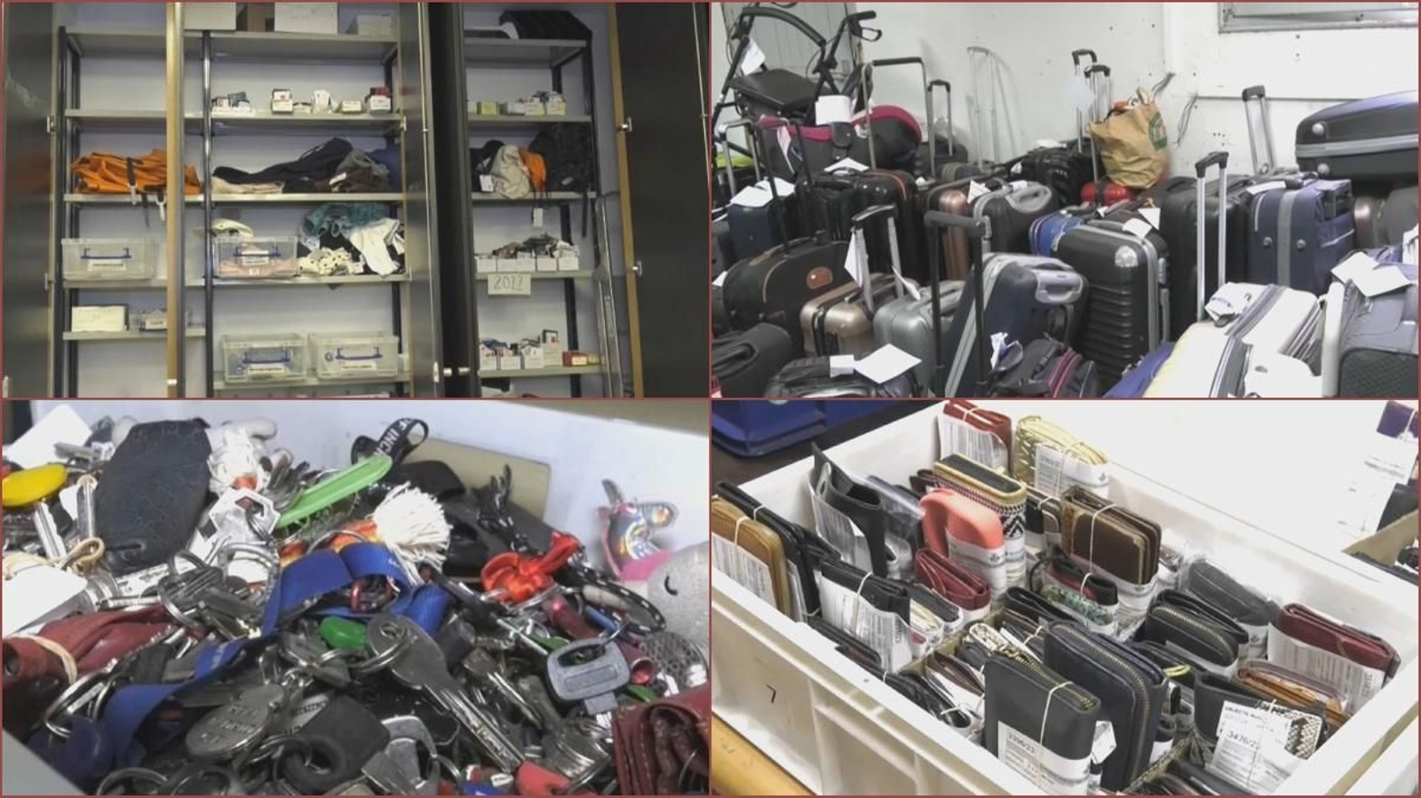 Algunes de les troballes més habituals a l'oficina d'objectes perduts de l'Ajuntament de València