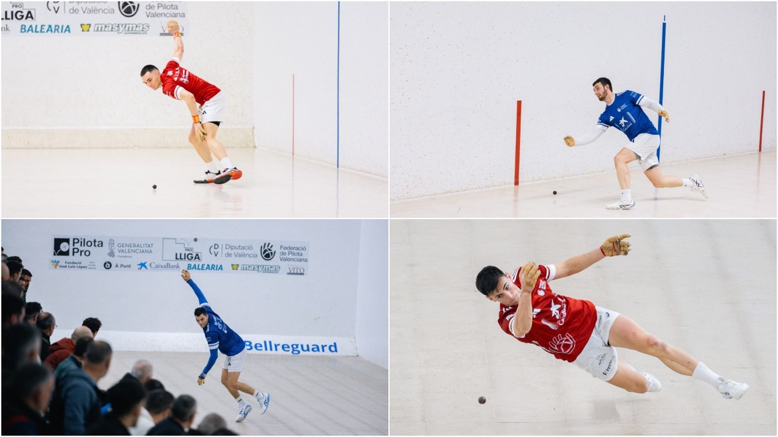 Iván, Montaner, Marrahí i Tonet IV, liders dels quatre equips semifinalistes