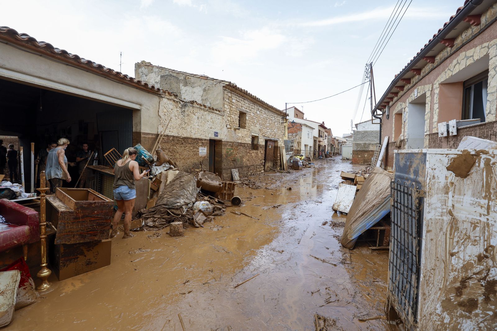 Estat de Letux després del pas de la tempesta