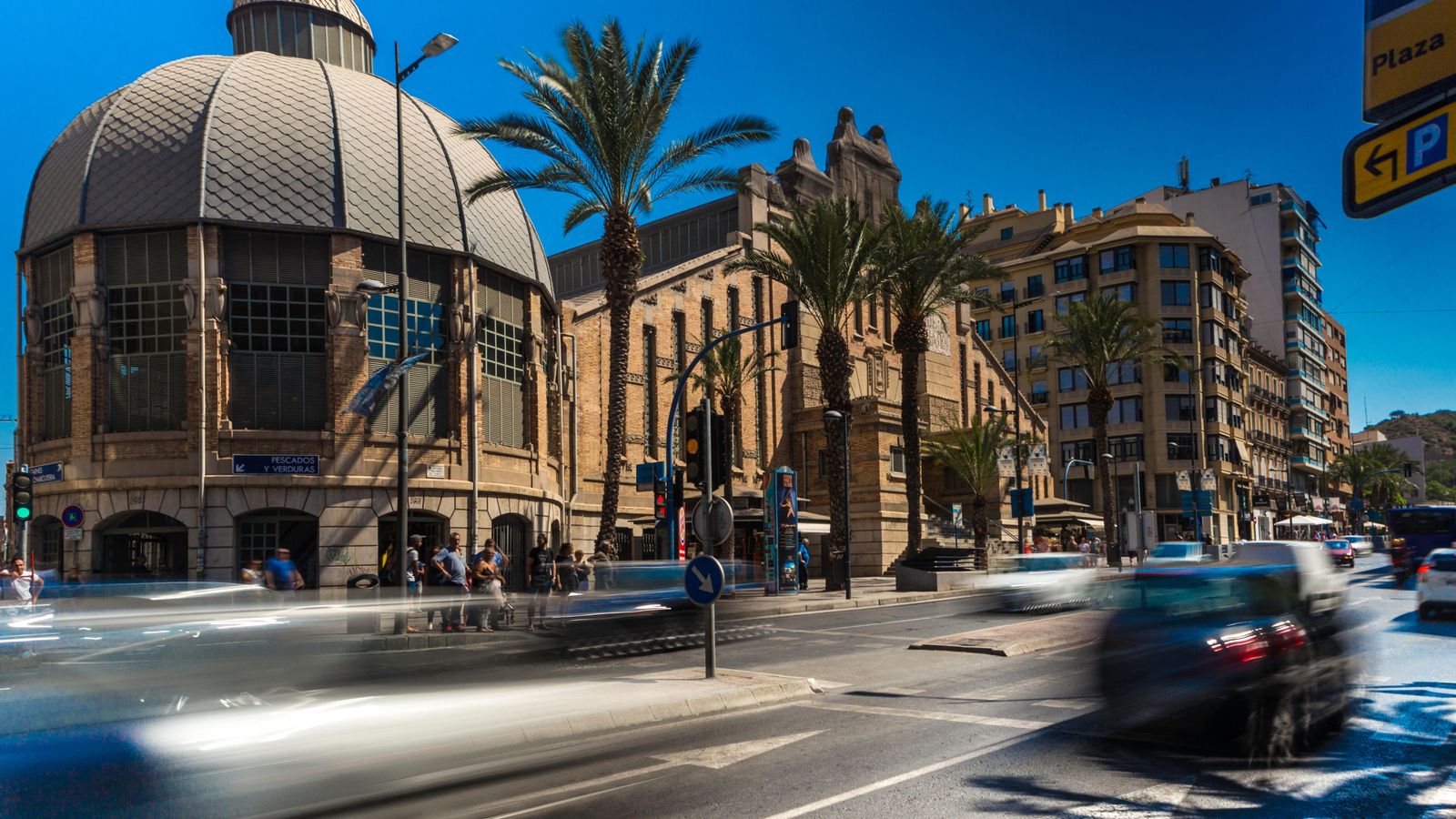 Imatge del centre de la ciutat d'Alacant, una de les que tindrà toc de queda des de dilluns