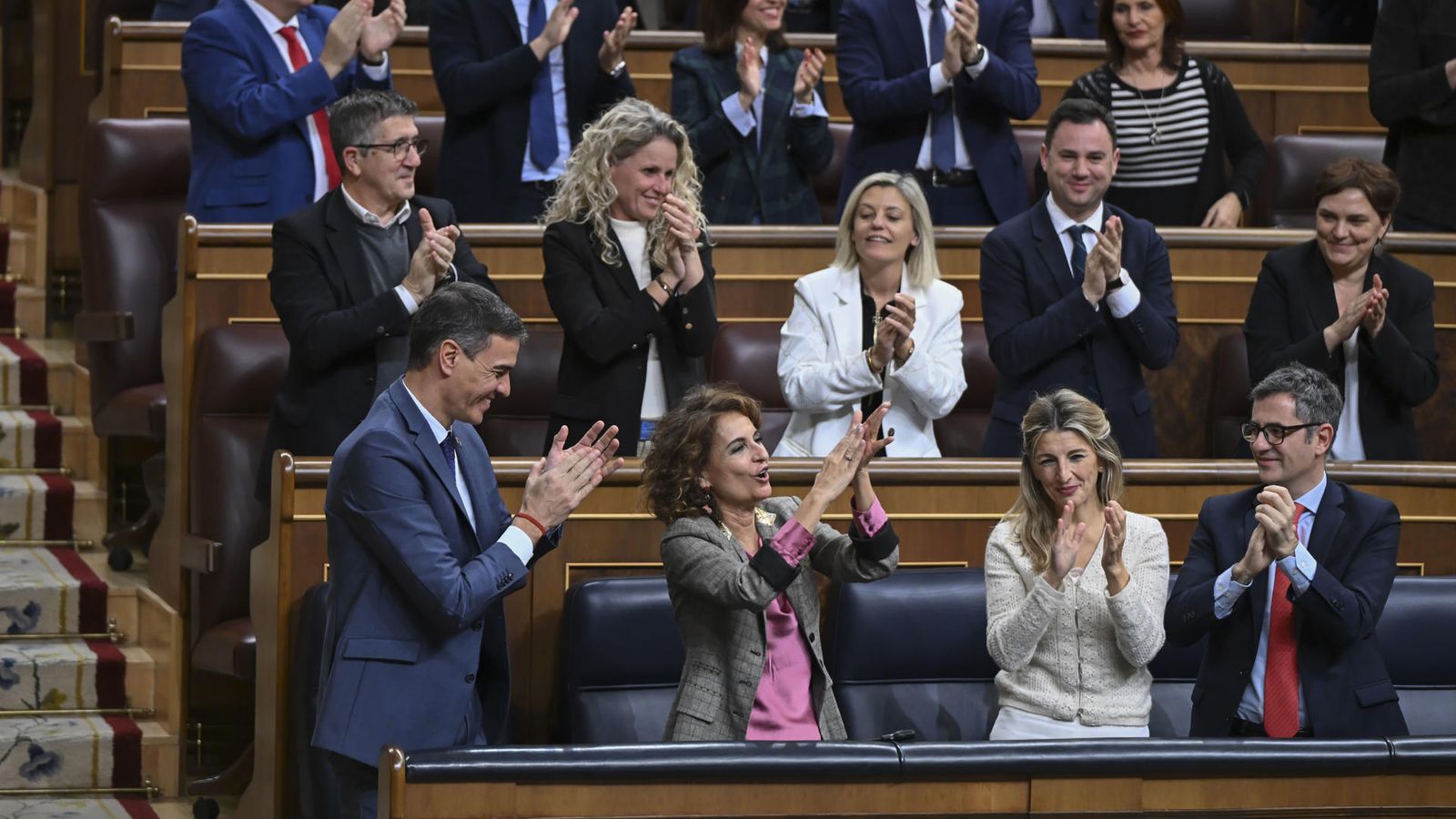 L'executiu espanyol celebra al Congrés l'aprovació del paquet fiscal