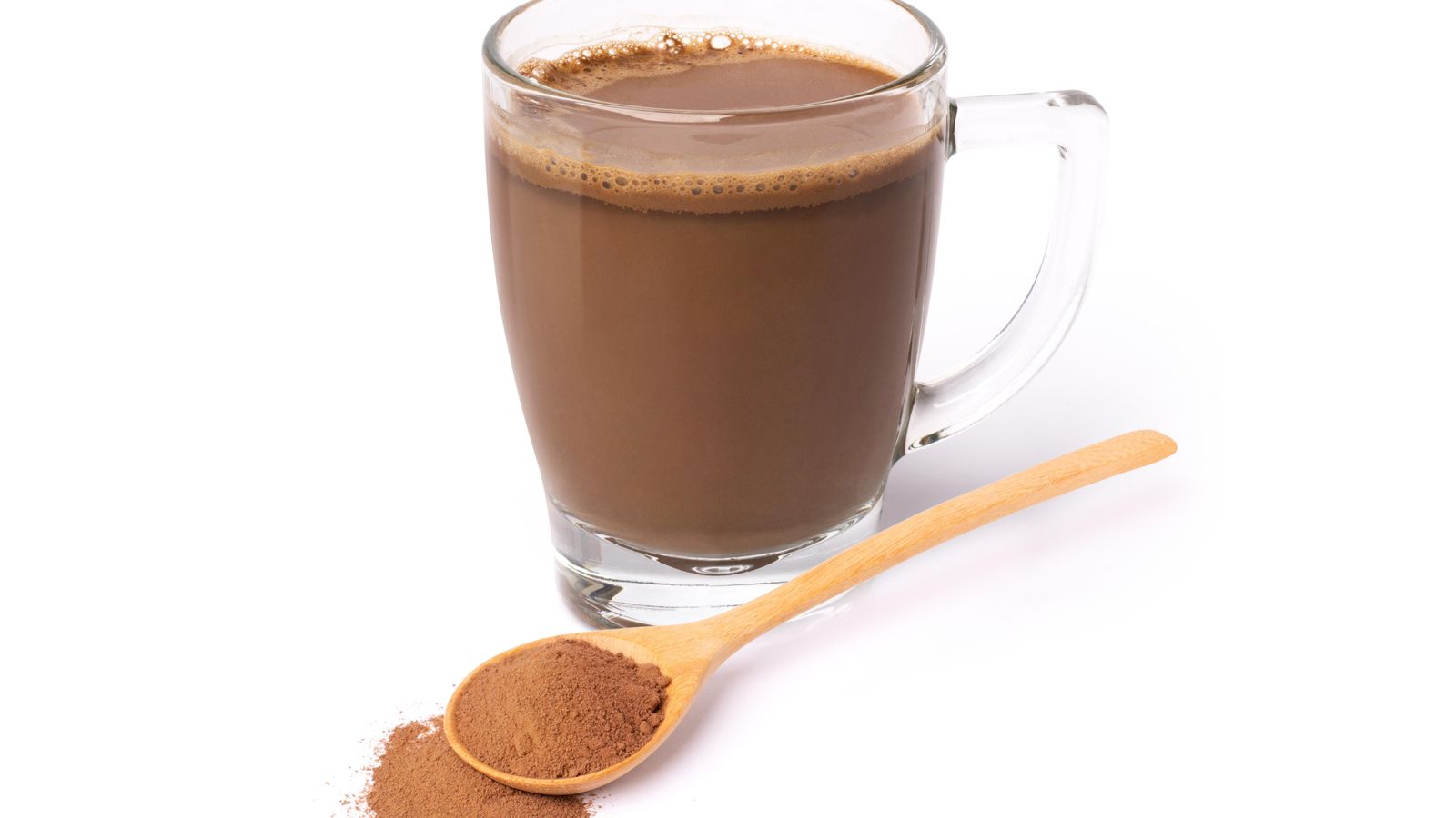 Got de llet amb cacao pur