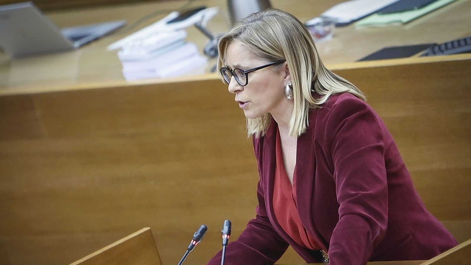 La diputada del PP en Les Corts, Mari Carmen Contelles