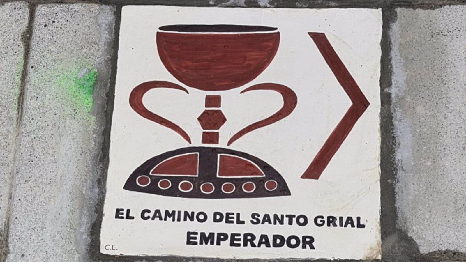 Inauguració de la senyalització al poble d'Emperador